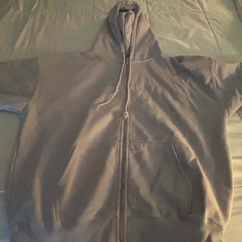 Brandy Melville Oversized Zip Up sweatshirt